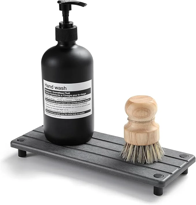Superior Sink Caddy Kitchen Sink Organizer Water Absorbing Stone Tray Certified