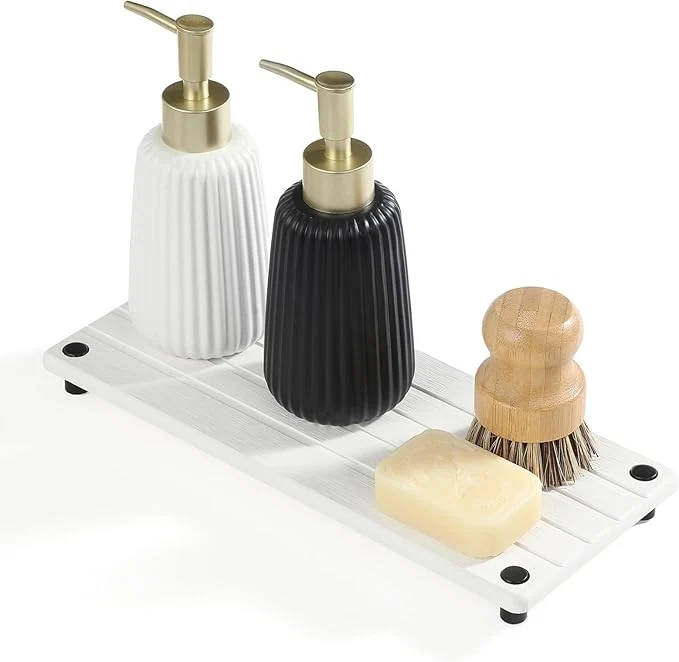 Quality Razborci Instant Dry Sink Caddy Kitchen Sink Organizer Quick Drying Stone Tray Stylish