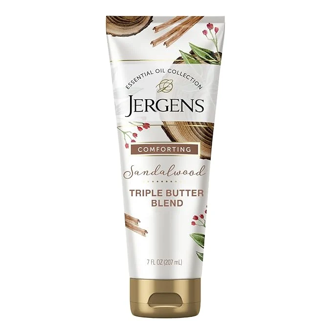 Stylish Jergens Sandalwood Body Butter Lotion Moisturizer Infused Proven