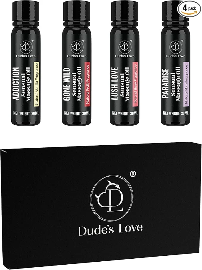 Sophisticated Organic Sensual Safe to Lick Body Massage Oils