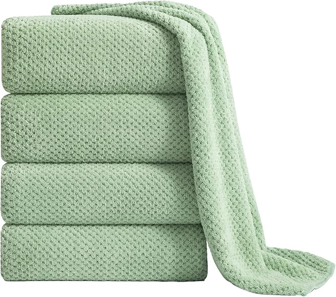 Soft Extra Large Bath Towel Sheet Set 35×70 Inches Premium Material