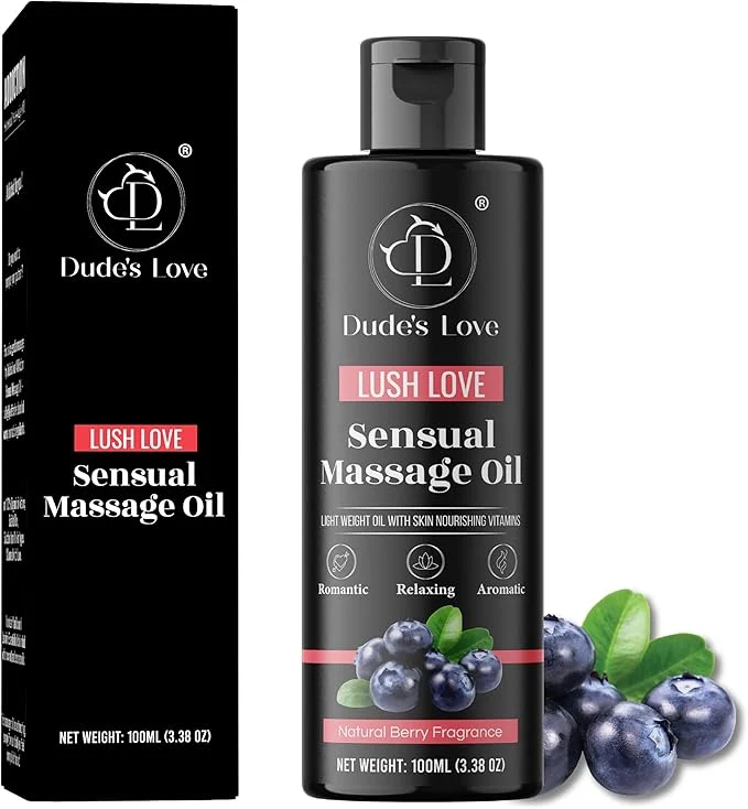 Practical Dude’s Love Organic Berry Sensual Massage Oil Next-Generation