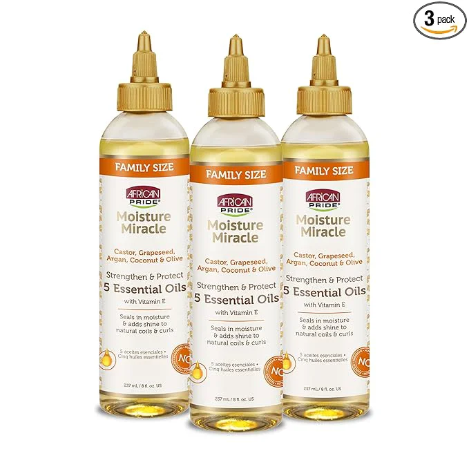 Elegant African Pride Moisture 5 Essential Hair Oils Comfortable