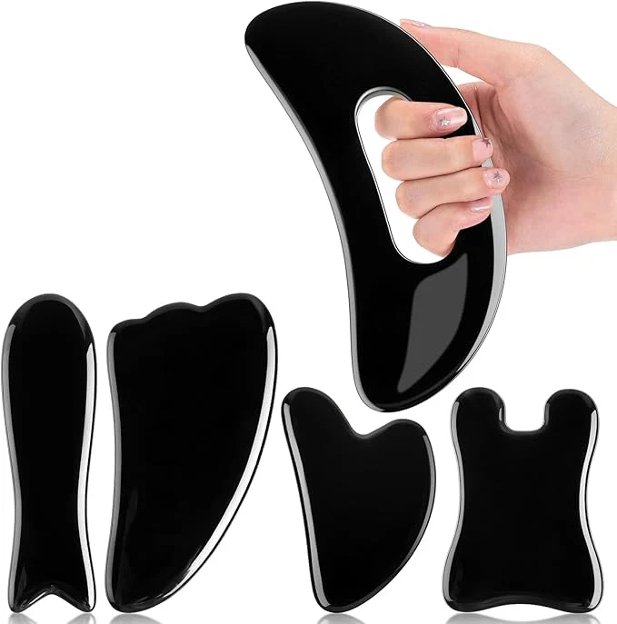 Responsible Treela 5 Pcs Gua Sha Facial Tools Set and 1 Pcs Body Gua Sha Massage Tool Carefully Designed