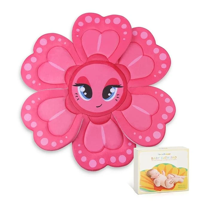 Specialty Flower Baby Bath Pad Long-Lasting