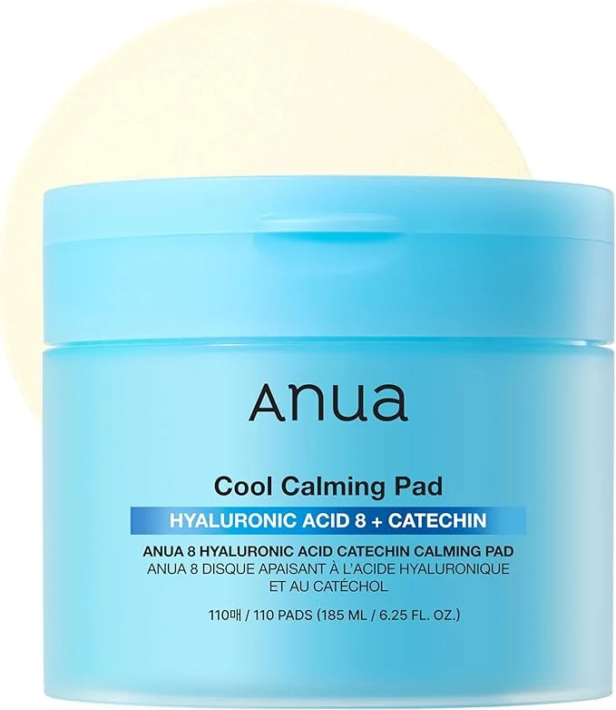 Proven Anua 8 Hyaluronic Acid Catechin Calming Pad Pore Care Cooling Effect Prestigious