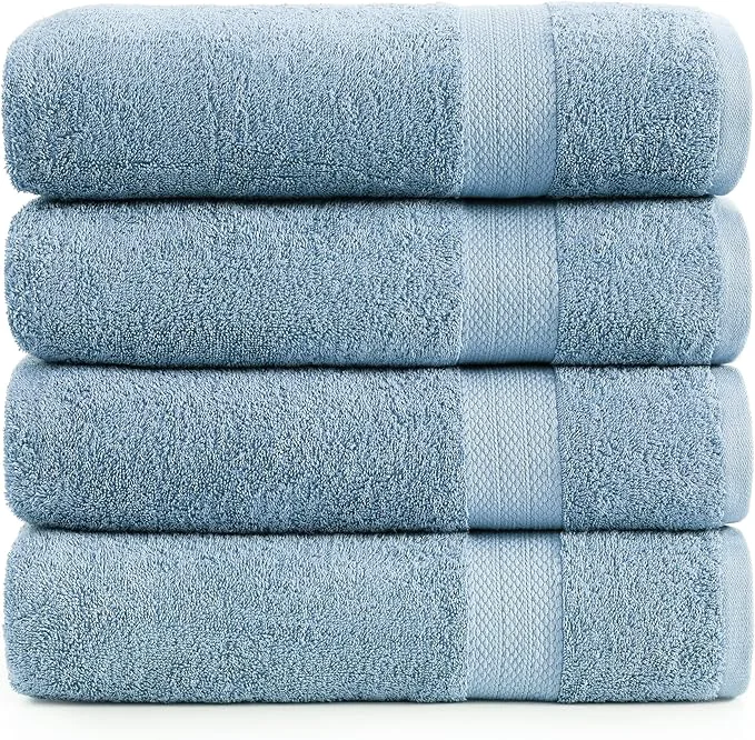 Verified LANE LINEN Ring Spun Cotton Bath Sheets Efficient