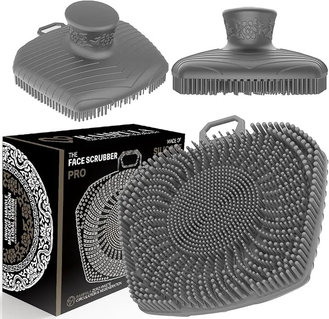 Certified RamPula Face Scrubber Silicone Exfoliating Brush Innovative