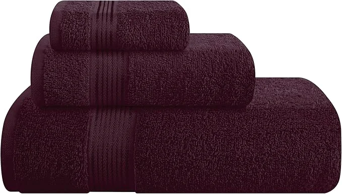 Reliable Belizzi Home Ultra Soft 3 Pack Cotton Towel Set Contains a Bath Towel 28×55 Verified