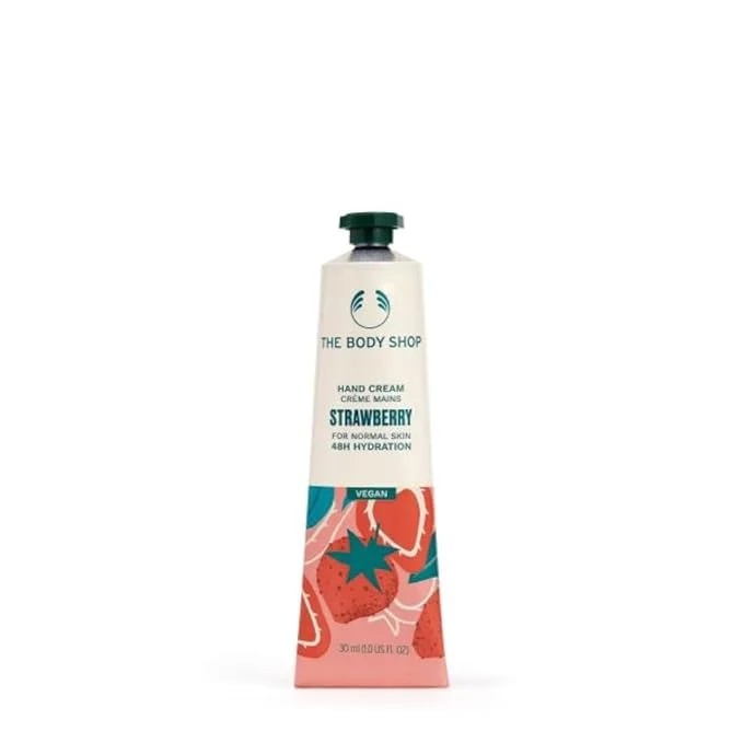 Official The Body Shop Strawberry Hand Cream Original
