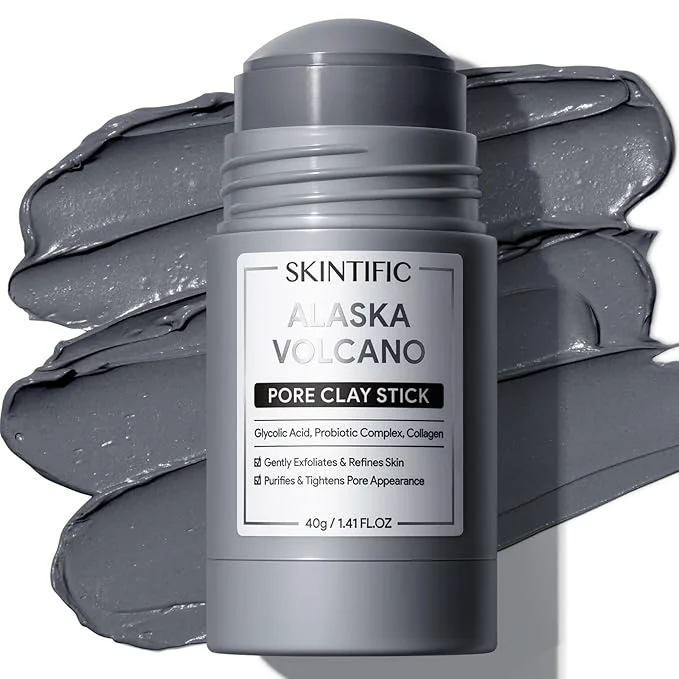 Sophisticated SKINTIFIC Deep Pore Cleansing Blackhead Remover Face Mask Stick Mud Mask High-End