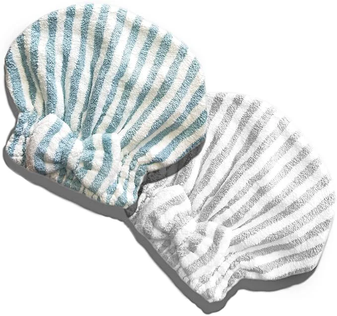 Practical Microfiber Hair Towel Cap Soft Absorbent Quick Drying Cap Comfortable