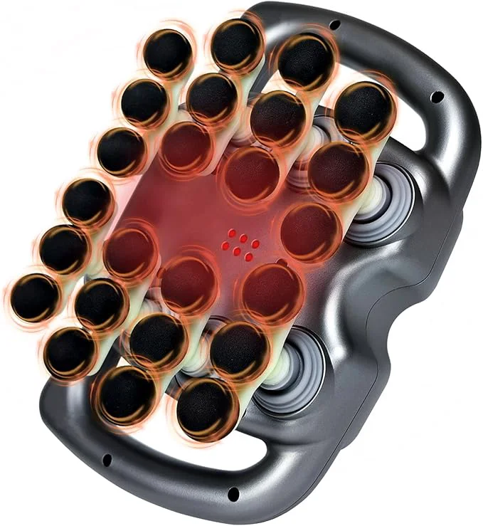 Efficient 24 Head Massage Gun Set Deep Tissue Percussion Massager 9 Modes 99 Intensities Traditional