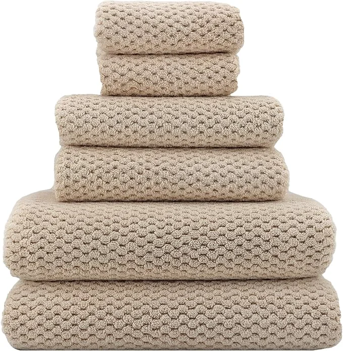 Trusted YTYC 29×59 Inch Bath Towels Set of 6 Large Super Soft Absorbent Lint Easy-to-Use