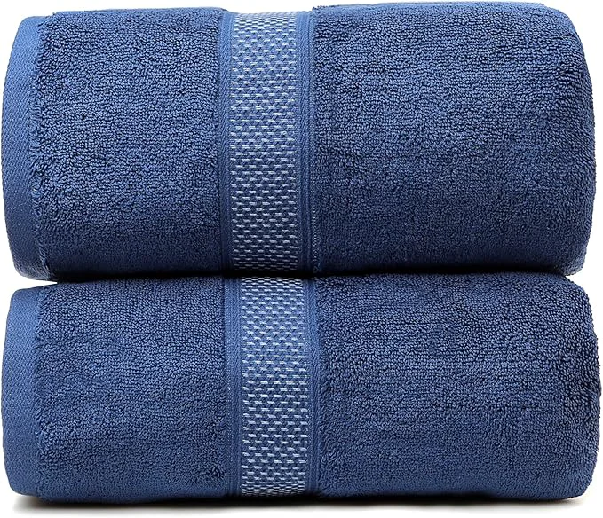 Comfortable Fluffy Cotton Bath Towels Set800G 2-Piece Set Thickened and Enlarged Responsible