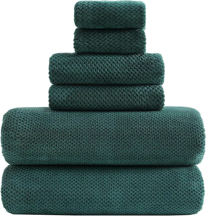 Next-Generation YTYC 29×59 Inch Bath Towels Set of 6 Large Super Soft Lint Lightweight Comfortable