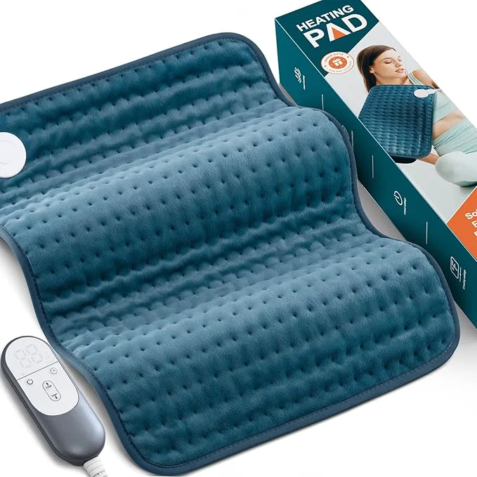 High-Quality XX-Large Heating Pad for Back Pain Relief Shoulder Cramps Long-Lasting