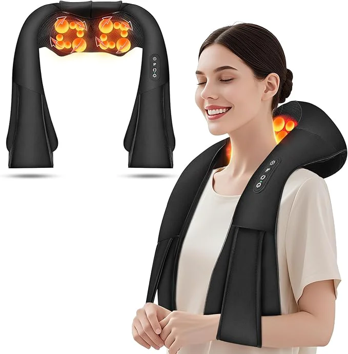 High-End Cordless Shiatsu Neck and Shoulder Massager Back Massager Trusted