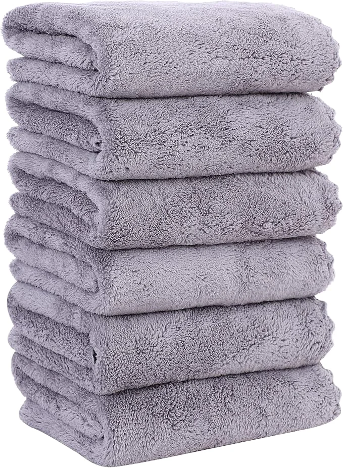 Authentic MOONQUEEN 6 Pack Premium Hand Towels Original