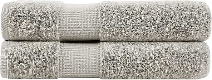 Eco-Friendly Madison Park Turkish Bath Towel Set Cotton Bath Towel 600GSM Oversized Safe