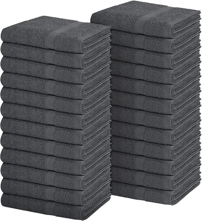 Modern Pearl Linens Pack of 24 Cotton Hand Towels Salon Towels Functional