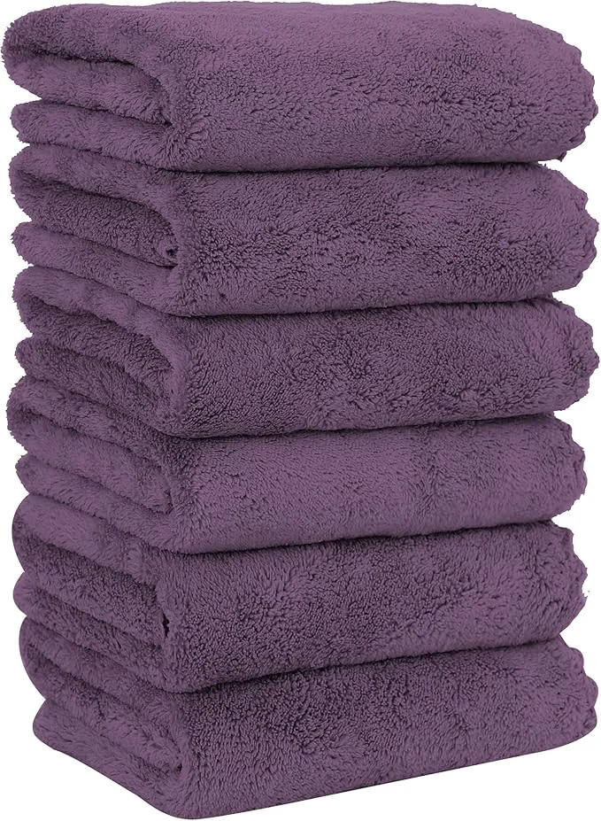 Exceptional MOONQUEEN 6 Pack Premium Hand Towels Optimized