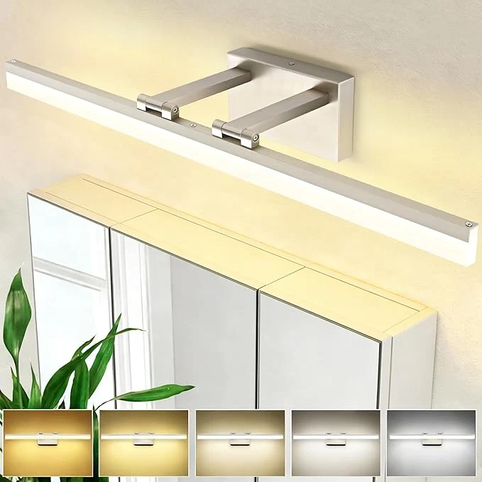 Original SOLFART 31.5 Inch Dimmable Bathroom Vanity Lights Over Mirror 5 Color Optimized