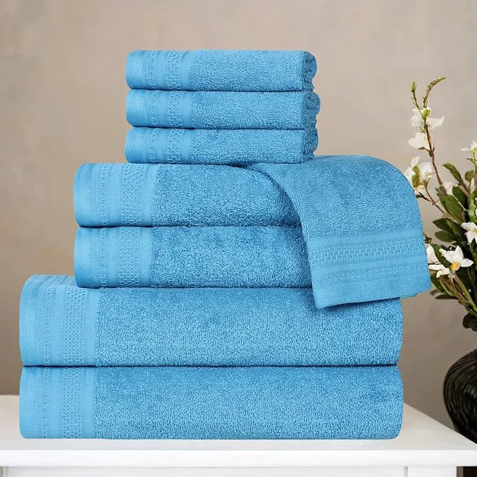 Responsible Superior Honeycomb Cotton Medium Weight Towels Soft