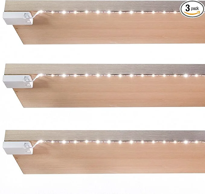 Top-Quality Luz Battery Powered LED Strip Lights Wireless LED Strip Lights 40 inch x 3 World-Class