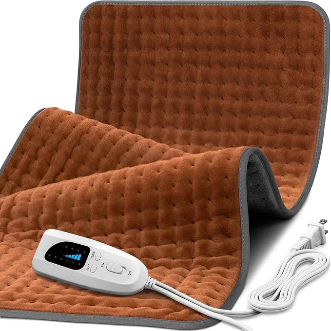 Fast XXXL Heating Pad for Back Pain Relief Heated Pad for Safe