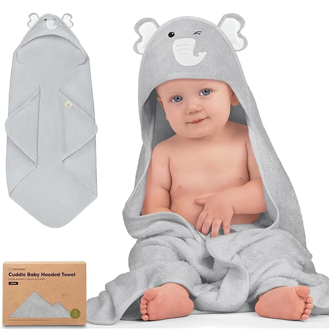 Original Design KeaBabies Hooded Baby Towel for Newborn Selected