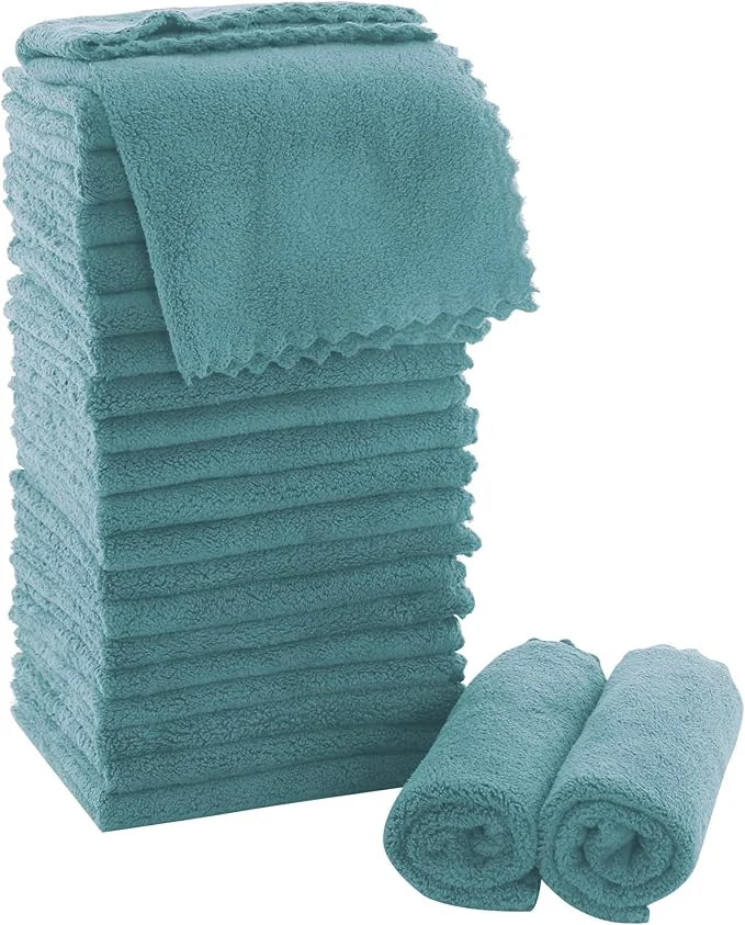Expertly Made MOONQUEEN Ultra Soft Premium Washcloths Set Advanced