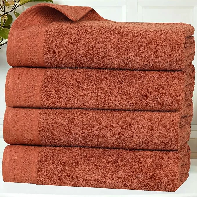 High-Quality Superior Honeycomb Cotton Medium Weight Towels Organic