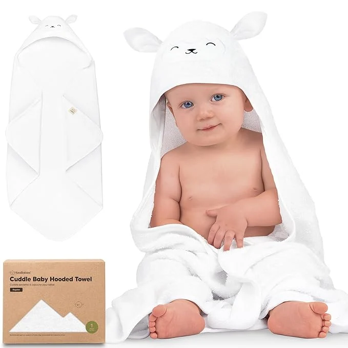 Soft KeaBabies Hooded Baby Towel for Newborn Unique