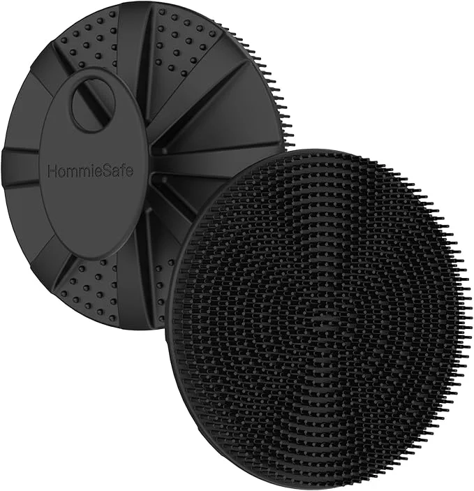 Comfortable Soft Silicone Shower Brush Body Wash Bath Exfoliating Skin Massage Scrubber Enhanced
