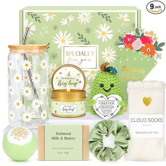 Refined Gift Baskets for Women Unique Birthday Gifts for Women self care cheer up gifts Soft