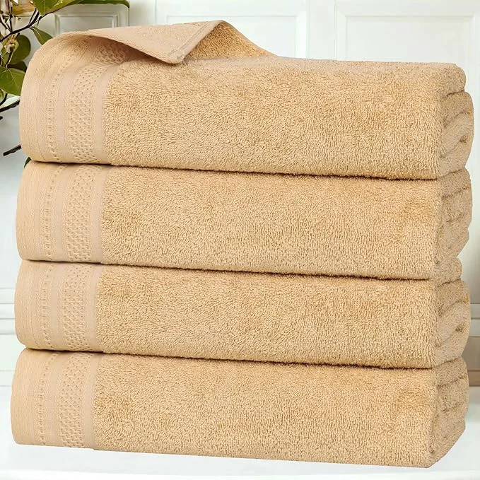High-End Superior Honeycomb Cotton Medium Weight Towels Specialty