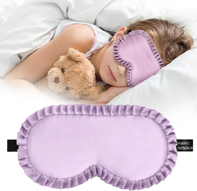 Consistent Kids Sleep Mask Mulberry Silk Eye Mask Sleeping Mask Top-Quality