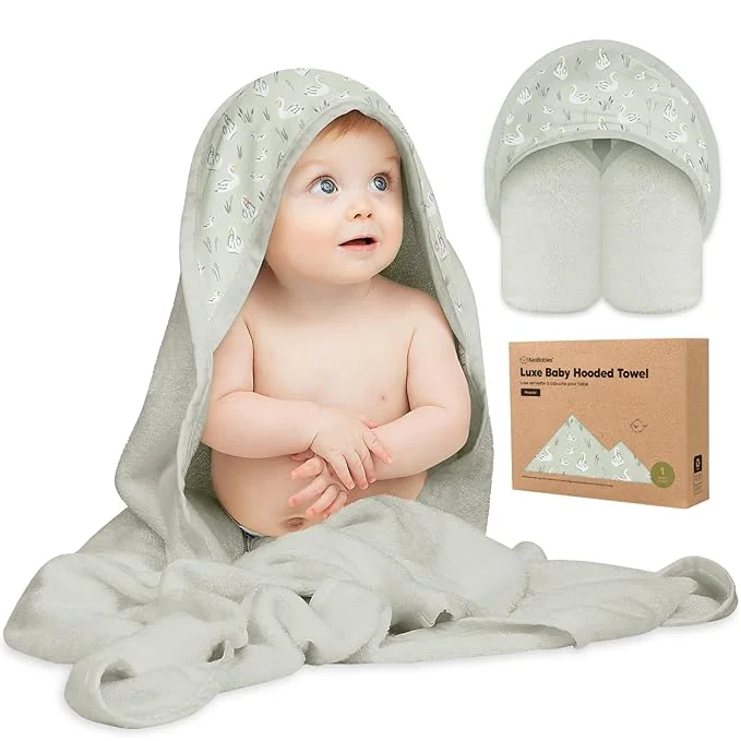 World-Class KeaBabies Hooded Baby Towel for Newborn Superior
