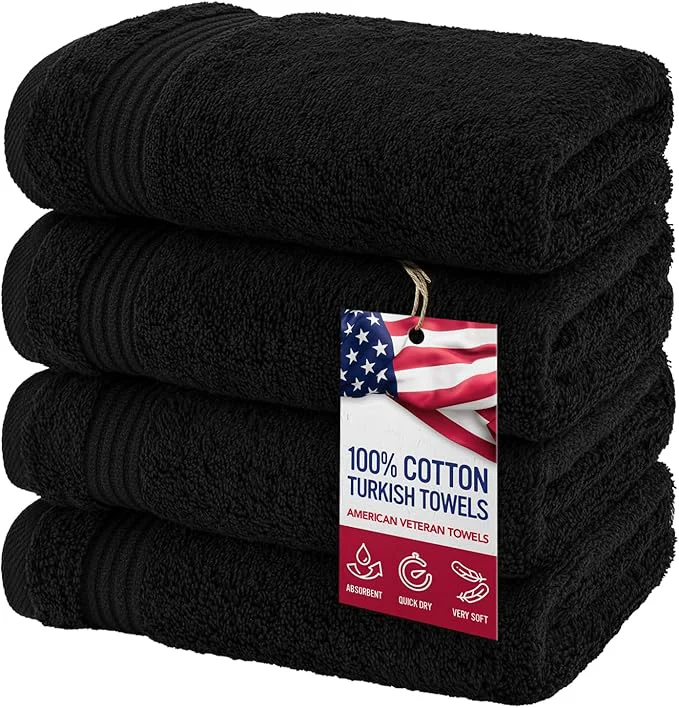 Lightweight American Veteran Towel Hand Towels Enhanced