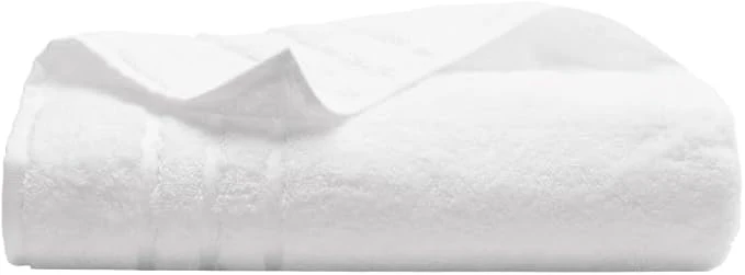 Consistent Cariloha Bath Towel White 28 x54 Turkish Cotton Viscose Material Blend Minimalist