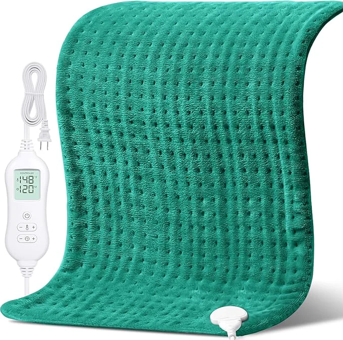 Quality NOWWISH XXXL Heating Pad for Back Pain Relief Period Cramps 24×32 Inch Moist Official