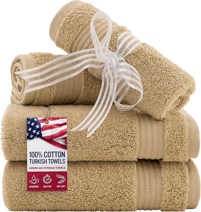 User-Friendly American Veteran Towel Cotton Turkish Washcloths Eco-Friendly