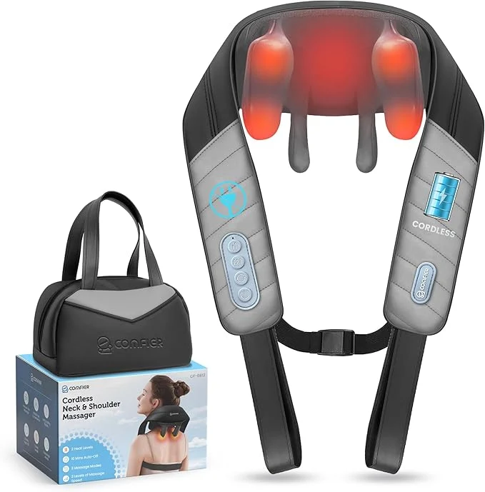 Unique COMFIER Mothers Day Gifts for Mom Dad 4D Neck and Shoulder Massager Efficient