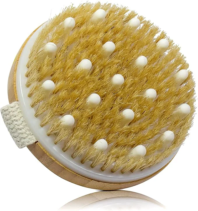 High-Grade Bamboo Dry Body Brushes Dry Body Scrubber Dependable