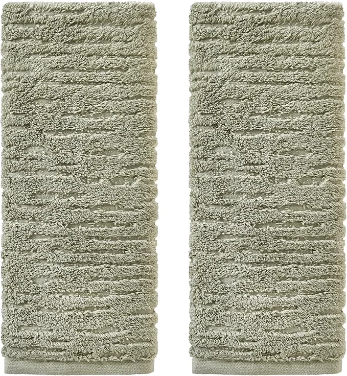 Next-Generation SKL Home CloudSoft Cotton Luxury 2-Piece Hand Towel Set