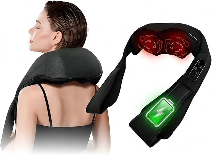 First-Class Cordless Neck and Shoulder Massager Healthy