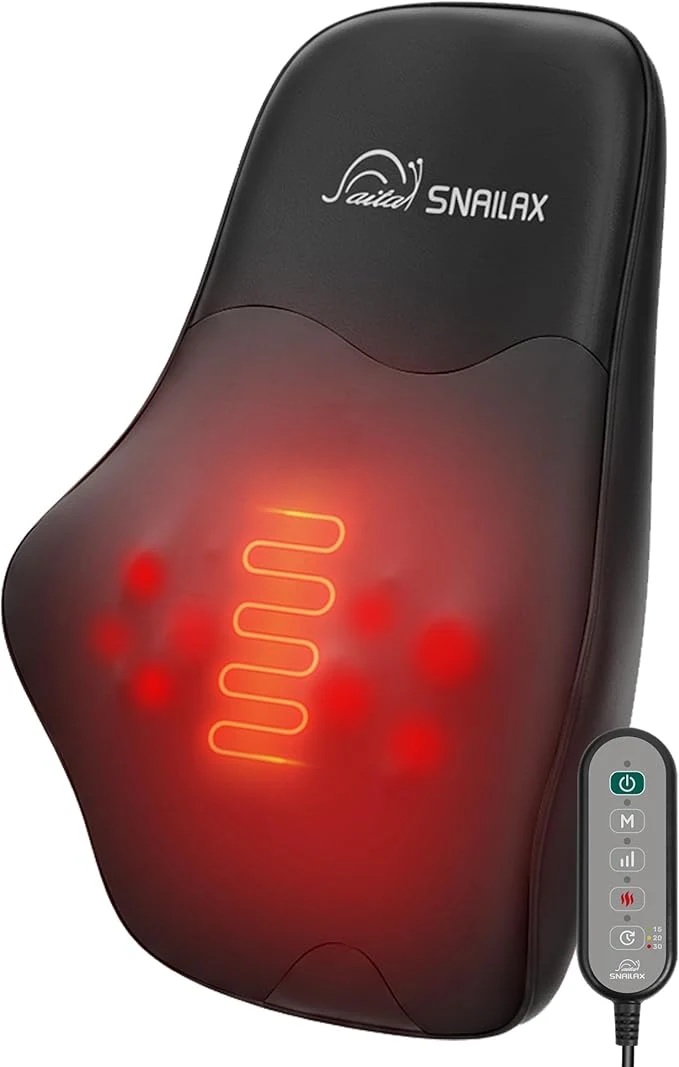 Exceptional Snailax Shiatsu Back Massager Durable