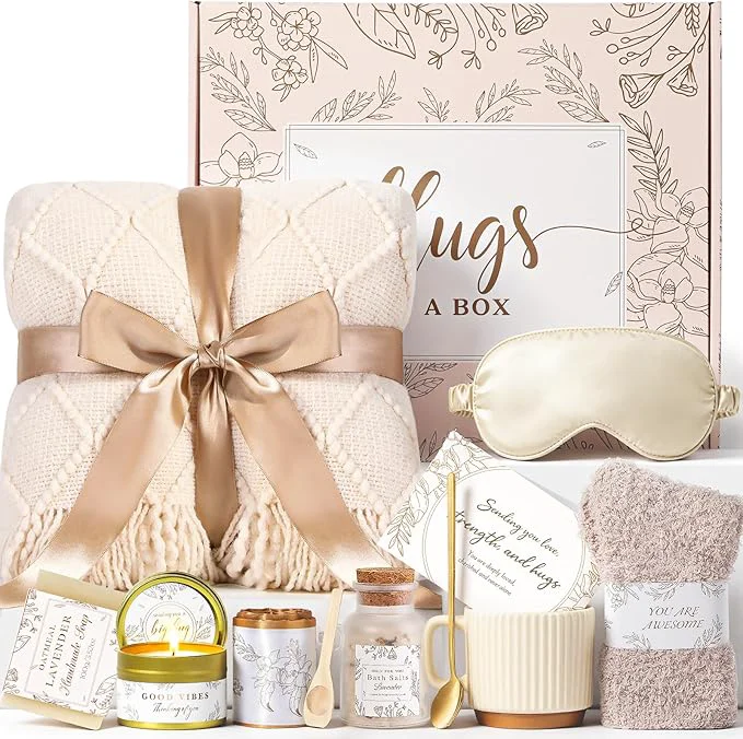 Unique Loscola Birthday Gift Baskets for Women Get Well Soon Gifts Basket After Minimalist