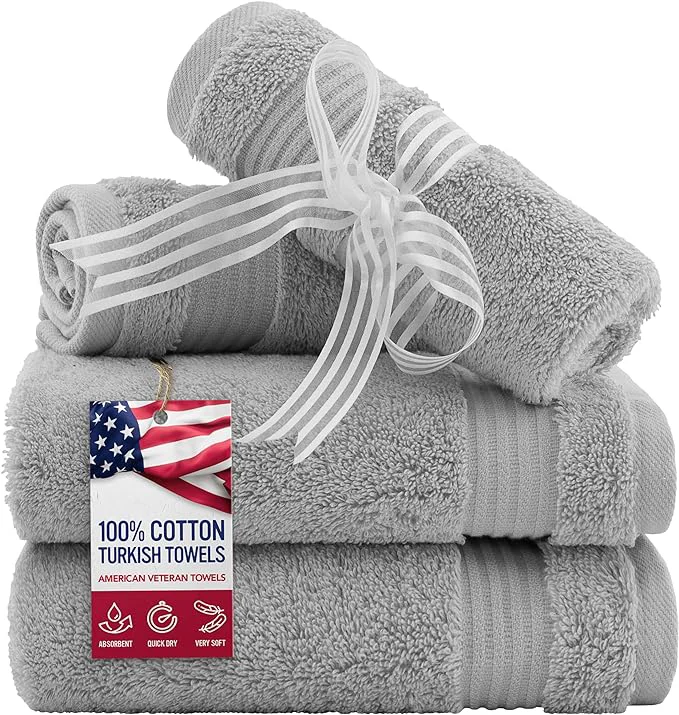 Genuine American Veteran Towel Cotton Turkish Washcloths Functional